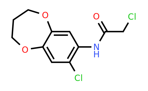 930395-68-9 | 2-Chloro-n-(8-chloro-3,4-dihydro-2h-1,5-benzodioxepin-7-yl)acetamide