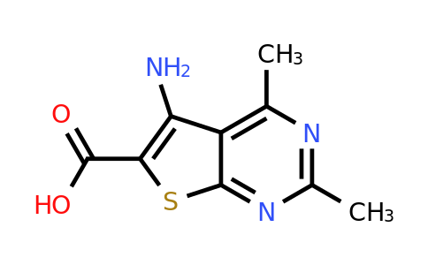 930395-93-0 | 5-Amino-2,4-dimethylthieno[2,3-d]pyrimidine-6-carboxylic acid