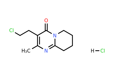 93076-03-0 | 3-(2-Chloroethyl)-2-methyl-6,7,8,9-tetrahydro-4H-pyrido[1,2-a]pyrimidin-4-one hydrochloride
