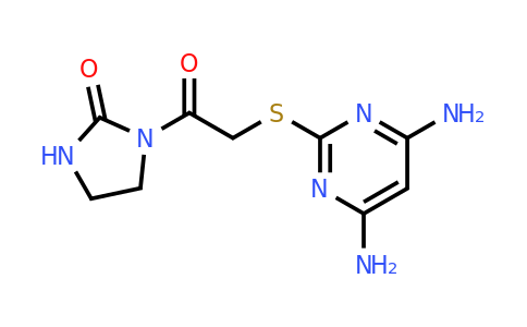 930995-80-5 | 1-(2-((4,6-Diaminopyrimidin-2-yl)thio)acetyl)imidazolidin-2-one