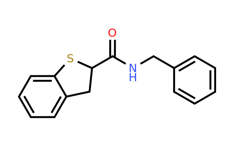 931597-39-6 | n-Benzyl-2,3-dihydrobenzo[b]thiophene-2-carboxamide