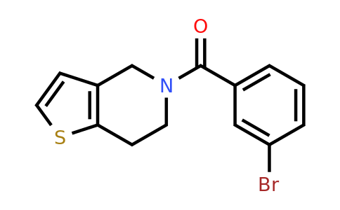 931625-48-8 | (3-Bromophenyl)(6,7-dihydrothieno[3,2-c]pyridin-5(4h)-yl)methanone