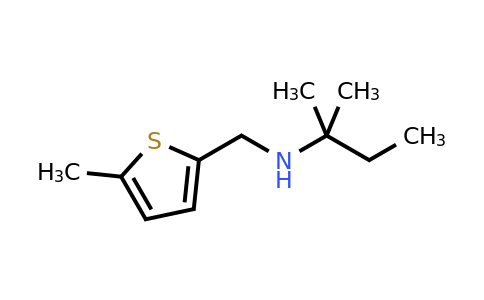 931991-38-7 | 2-Methyl-N-((5-methylthiophen-2-yl)methyl)butan-2-amine