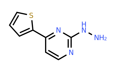 931998-09-3 | 2-Hydrazinyl-4-(thiophen-2-yl)pyrimidine