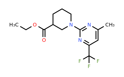 931998-13-9 | Ethyl 1-(4-methyl-6-(trifluoromethyl)pyrimidin-2-yl)piperidine-3-carboxylate
