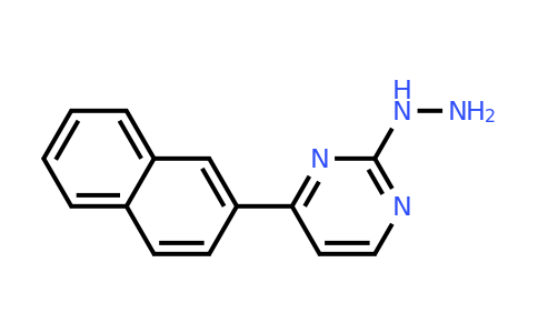 932240-75-0 | 2-Hydrazinyl-4-(naphthalen-2-yl)pyrimidine