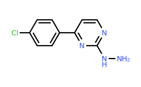 932240-84-1 | 4-(4-Chlorophenyl)-2-hydrazinylpyrimidine
