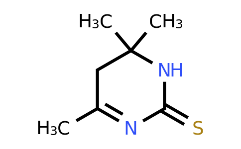 933-49-3 | 4,6,6-Trimethyl-5,6-dihydropyrimidine-2(1H)-thione