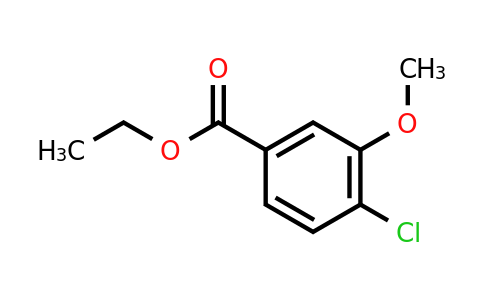 933672-20-9 | Ethyl 4-chloro-3-methoxybenzoate