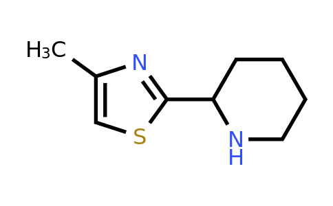 933682-70-3 | 2-(4-Methyl-1,3-thiazol-2-yl)piperidine