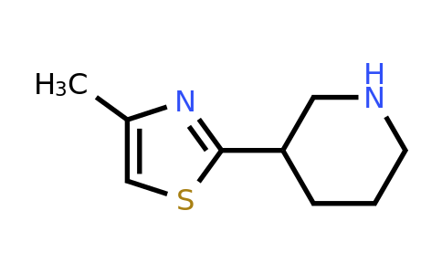 933683-00-2 | 3-(4-Methyl-1,3-thiazol-2-yl)piperidine