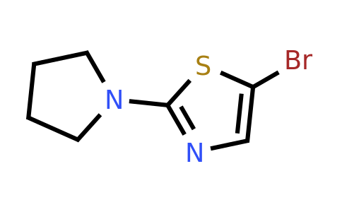 933696-74-3 | 5-Bromo-2-pyrrolidinothiazole