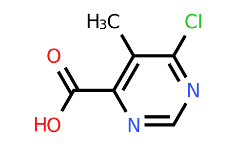 933702-12-6 | 6-Chloro-5-methylpyrimidine-4-carboxylic acid
