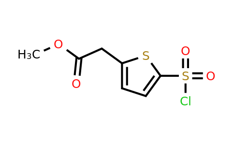 933730-54-2 | Methyl 2-[5-(chlorosulfonyl)thiophen-2-yl]acetate