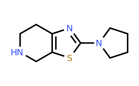 933748-16-4 | 2-(Pyrrolidin-1-yl)-4,5,6,7-tetrahydrothiazolo[5,4-c]pyridine