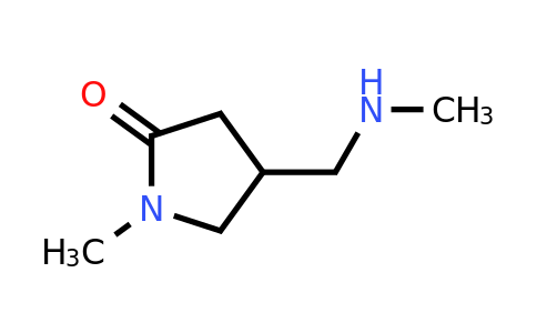 1-Methyl-4-[(methylamino)methyl]pyrrolidin-2-one
