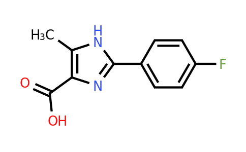 933751-61-2 | 2-(4-Fluorophenyl)-5-methyl-1H-imidazole-4-carboxylic acid