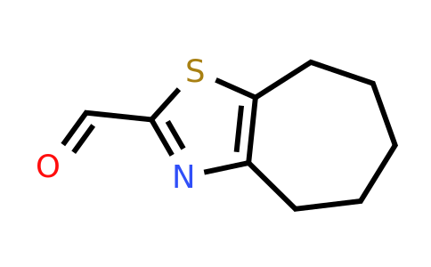 933753-01-6 | 4h,5h,6h,7h,8h-Cyclohepta[d][1,3]thiazole-2-carbaldehyde