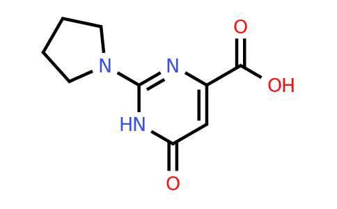 933759-57-0 | 6-Oxo-2-(pyrrolidin-1-yl)-1,6-dihydropyrimidine-4-carboxylic acid