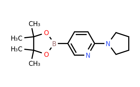 933986-97-1 | 2-(Pyrrolidin-1-yl)-5-(4,4,5,5-tetramethyl-1,3,2-dioxaborolan-2-yl)pyridine