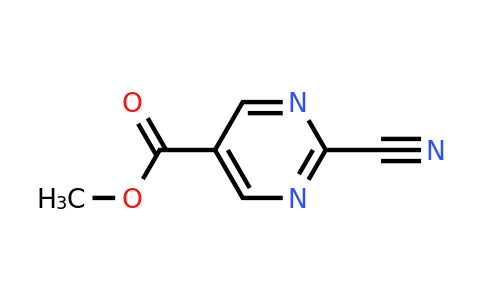 933989-25-4 | Methyl 2-cyanopyrimidine-5-carboxylate