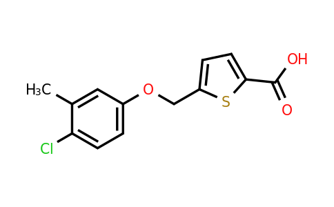 934080-73-6 | 5-(4-Chloro-3-methylphenoxymethyl)thiophene-2-carboxylic acid