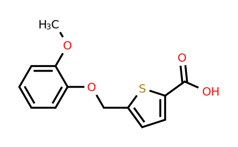 934080-88-3 | 5-(2-Methoxyphenoxymethyl)thiophene-2-carboxylic acid
