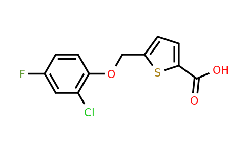 934127-20-5 | 5-(2-Chloro-4-fluorophenoxymethyl)thiophene-2-carboxylic acid