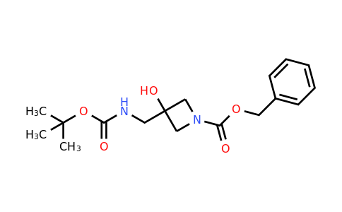 934665-23-3 | Benzyl 3-({[(tert-butoxy)carbonyl]amino}methyl)-3-hydroxyazetidine-1-carboxylate