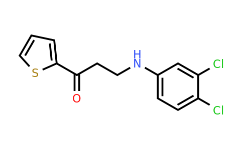 93523-13-8 | 3-((3,4-Dichlorophenyl)amino)-1-(thiophen-2-yl)propan-1-one