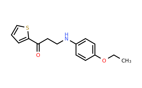 93523-19-4 | 3-((4-Ethoxyphenyl)amino)-1-(thiophen-2-yl)propan-1-one