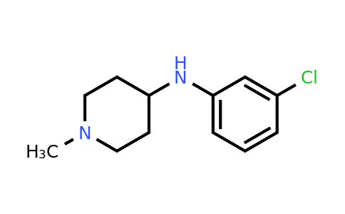 n-(3-Chlorophenyl)-1-methylpiperidin-4-amine