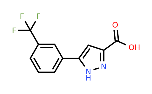 93618-30-5 | 5-(3-(Trifluoromethyl)phenyl)-1H-pyrazole-3-carboxylic acid
