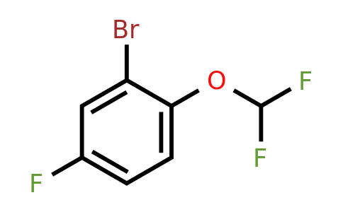 2-Bromo-1-difluoromethoxy-4-fluoro-benzene