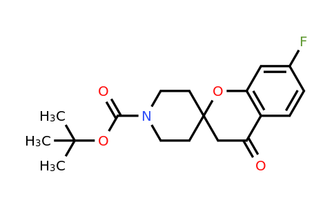 936648-33-8 | Tert-butyl 7-fluoro-4-oxospiro[chromane-2,4'-piperidine]-1'-carboxylate