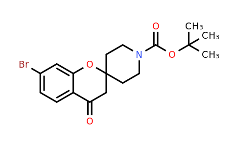 936648-38-3 | tert-Butyl 7-bromo-4-oxospiro[chromane-2,4'-piperidine]-1'-carboxylate