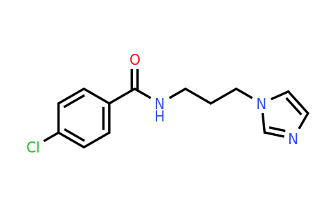 93669-24-0 | n-(3-(1h-Imidazol-1-yl)propyl)-4-chlorobenzamide