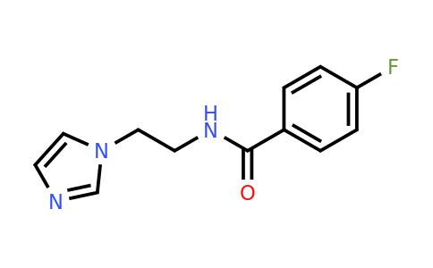 93669-41-1 | n-(2-(1h-Imidazol-1-yl)ethyl)-4-fluorobenzamide