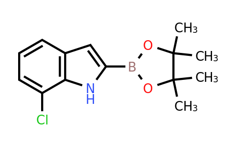 936901-92-7 | 7-Chloro-2-(4,4,5,5-tetramethyl-1,3,2-dioxaborolan-2-yl)-1H-indole