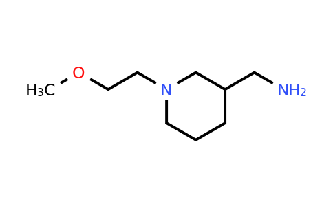 (1-(2-Methoxyethyl)piperidin-3-yl)methanamine
