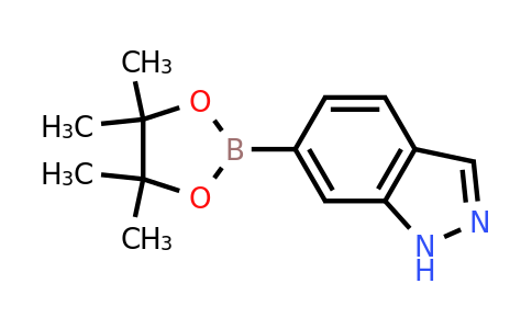 937049-58-6 | 6-(4,4,5,5-Tetramethyl-1,3,2-dioxaborolan-2-yl)-1H-indazole
