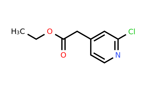 937236-73-2 | Ethyl 2-(2-chloropyridin-4-yl)acetate