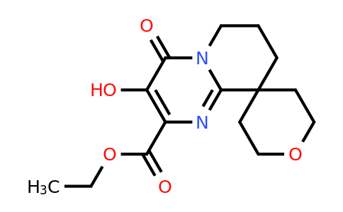 937262-59-4 | Ethyl 3'-hydroxy-4'-oxo-2,3,4',5,6,6',7',8'-octahydrospiro[pyran-4,9'-pyrido[1,2-a]pyrimidine]-2'-carboxylate