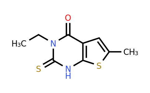 937598-12-4 | 3-Ethyl-6-methyl-2-thioxo-2,3-dihydrothieno[2,3-d]pyrimidin-4(1h)-one