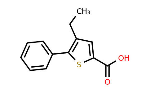 937599-47-8 | 4-Ethyl-5-phenylthiophene-2-carboxylic acid