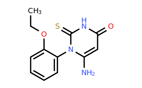937600-54-9 | 6-Amino-1-(2-ethoxyphenyl)-2-thioxo-2,3-dihydropyrimidin-4(1h)-one