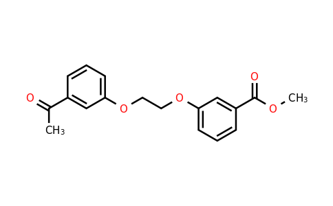 Methyl 3-(2-(3-acetylphenoxy)ethoxy)benzoate