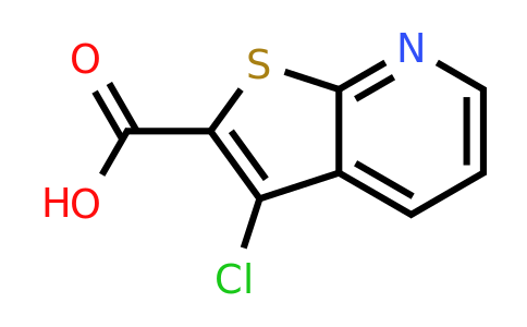 937640-24-9 | 3-Chlorothieno[2,3-b]pyridine-2-carboxylic acid