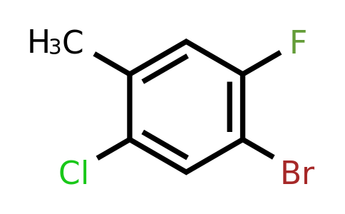 1-Bromo-5-chloro-2-fluoro-4-methylbenzene