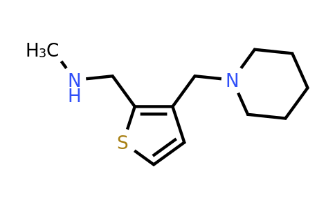 937651-18-8 | N-methyl-1-(3-(piperidin-1-ylmethyl)thiophen-2-yl)methanamine